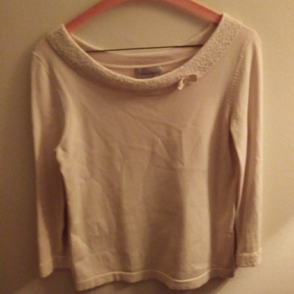 🧡Madison Studios Beautiful 3/4 length top